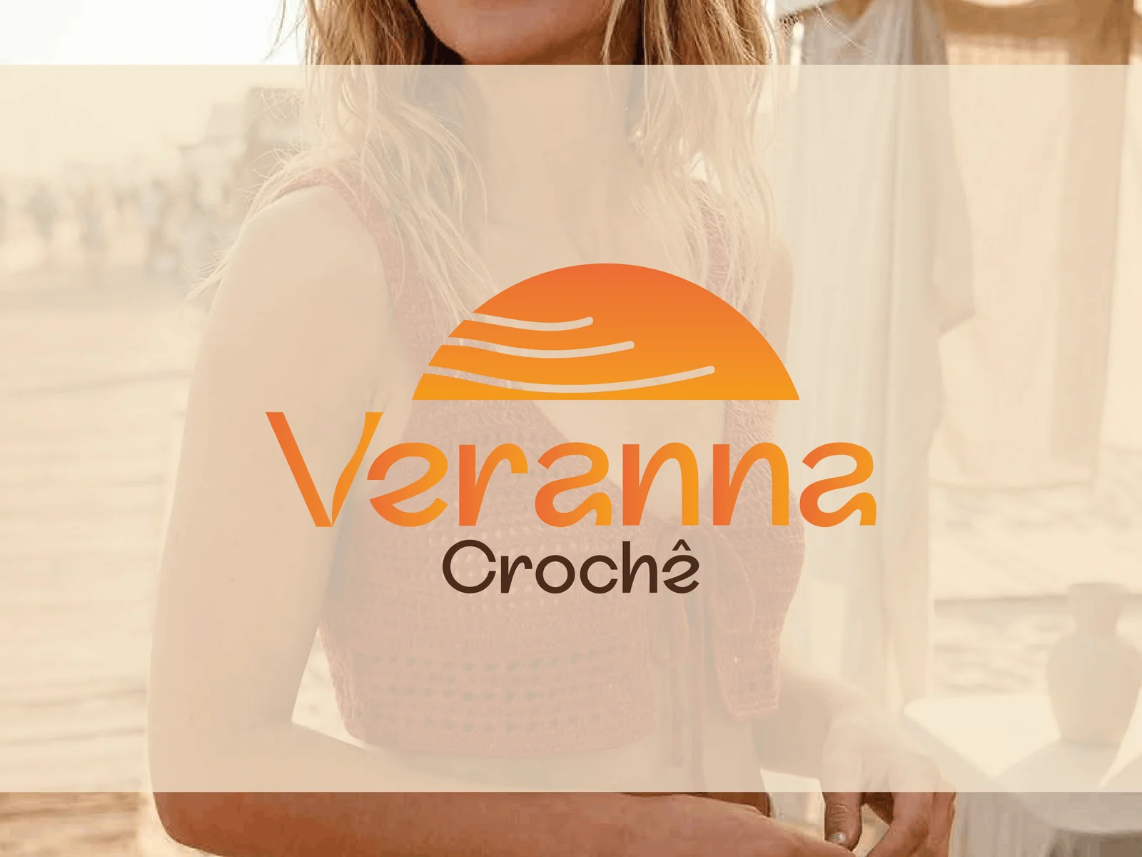 Capa do projeto Identidade Visual | Veranna Crochê